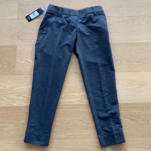 Adidas golf charcoal cropped pants